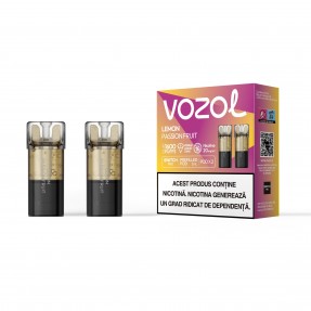Set 2 Cartuse cu nicotina Vozol Switch Pro 800 Pufuri Aroma Lemon Passion Fruit