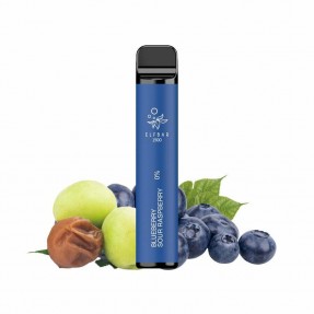 Tigara electronica de unica folosinta fara nicotina ELF BAR 1500 pufuri – Aroma Blueberry Sour Raspberry