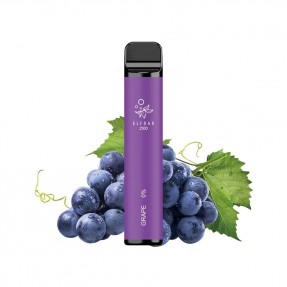 Tigara electronica de unica folosinta fara nicotina ELF BAR 1500 pufuri – Aroma Grape