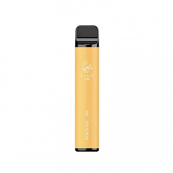 Tigara electronica de unica folosinta fara nicotina ELF BAR 1500 pufuri – Aroma Peach Ice