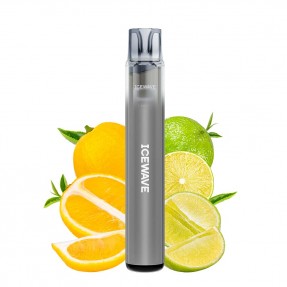 Vape Kit Icewave E1 1000 pufuri Lemon Lime Dark Grey 2ml 20mg
