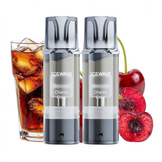 Set 2 cartuse Vape Icewave E1 Pod Cherry Cola 2ml 20mg