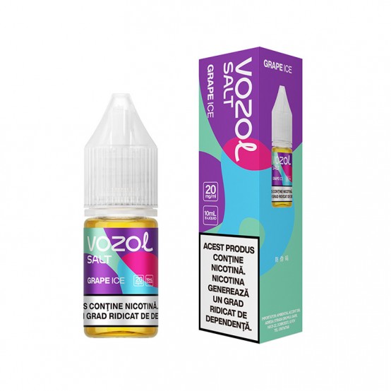 Lichid Vozol Salt 10ml - Grape Ice