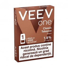 Cartus 5 Rezerve Veev One Classic Tobacco