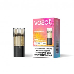 Cartus cu nicotina Vozol Switch Pro 800 Pufuri Aroma Cranberry Ice Single Pod