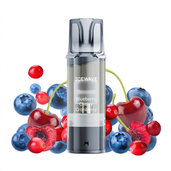 Cartus Vape Icewave E1 Pod Blueberry Cherry Cranberry 2ml 20mg