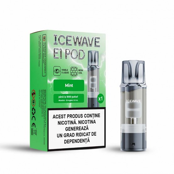Cartus Vape Icewave E1 Pod Mint 2ml 20mg