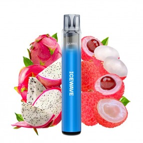 Vape Kit Icewave E1 1000 pufuri Dragon Fruit Lychee Azure Blue 2ml 20mg