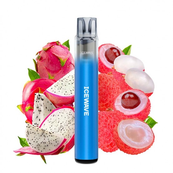 Vape Kit Icewave E1 1000 pufuri Dragon Fruit Lychee Azure Blue 2ml 20mg