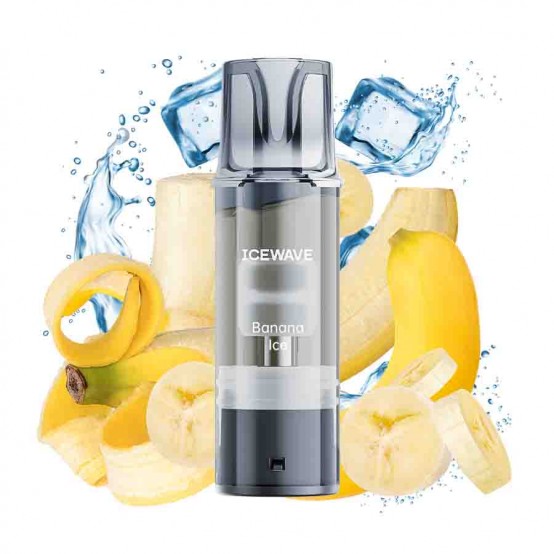 Cartus Vape Icewave E1 Pod Banana Ice 2ml 20mg