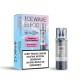 Cartus Vape Icewave E1 Pod Strawberry Cherry Raspberry 2ml 20mg