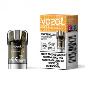 Cartus cu nicotina Vozol SLEEK Maiden Killer 1500 de pufuri