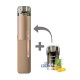 Kit Tigara Electronica reincarcabila VOZOL SLEEK Pineapple Ice 1500 de pufuri