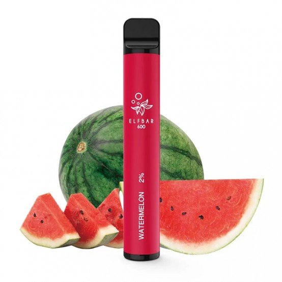 Tigara electronica cu nicotina Elf Bar 600 pufuri- aroma Watermelon