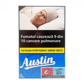 Tigari Austin Blue 100s - 10 Pachete