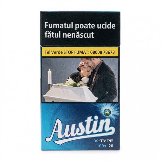 Tigari Austin Plus X-Type 100s - 10 Pachete
