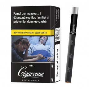 Cartus Tigari Cigaronne King Size Black