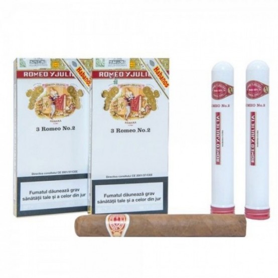 Trabuc Romeo Y Julieta Romeo No.2 - 3 buc  in Tub