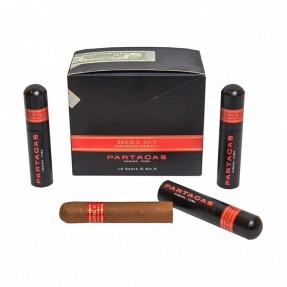 Cutie cu 3 trabucuri cubaneze  Partagas Serie D  No.4 - in tub