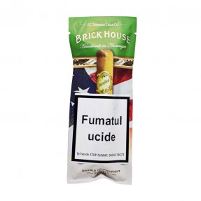 Trabuc Brick House Robusto Double Connecticut Fresh Pack 1 Bucata