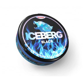 Pouch cu nicotina ICEBERG Black