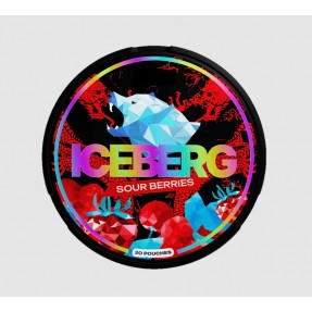 Pouch cu nicotina ICEBERG Sour Berries