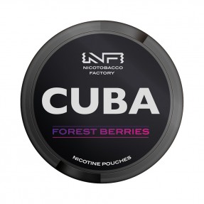 Pouch cu nicotina CUBA Forrest Berries