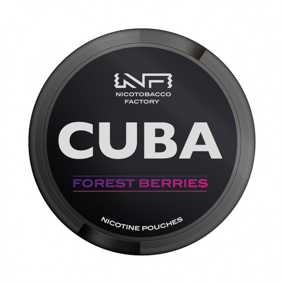 Pouch cu nicotina CUBA Forrest Berries